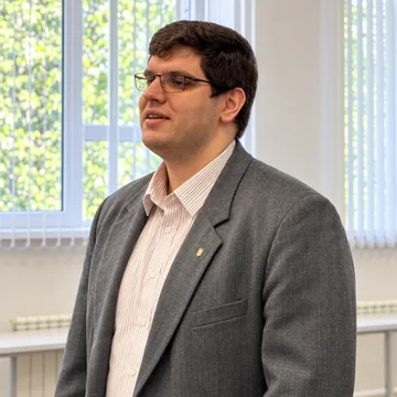 Дмитро Ткач в аудиторії